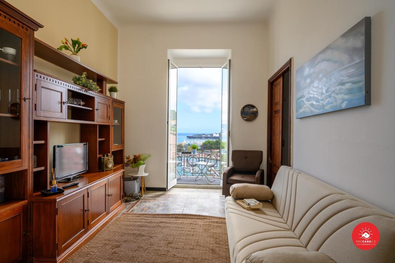 Sea View Escape La Spezia - Cadimare Apartment Luaran gambar