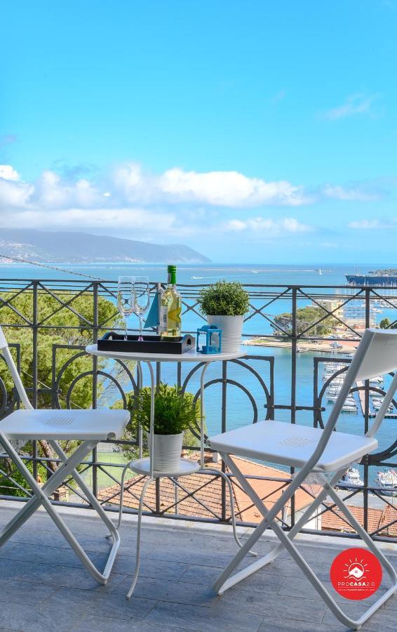 Sea View Escape La Spezia - Cadimare Apartment Luaran gambar